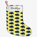 Search for truck christmas stockings Blue