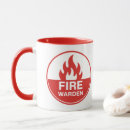 Search for emergency worker mugs Firefighter