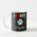 Search for papillon dog mugs Puppies