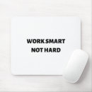 Search for hard work mousepads Quote