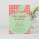 Search for apple of our eye baby shower invitations Gender neutral