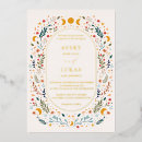Search for vintage wildflower wedding invitations Whimsical