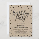 Search for kraft birthday invitations Adult birthday party
