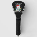Search for christmas golf head covers Santa