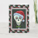 Search for skeleton santa christmas cards Susan brack