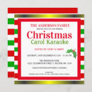 Search for caroling christmas invitations Xmas