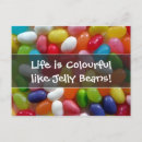 Search for life is sweet postcards Candy
