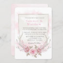 Search for deer antler wedding invitations Watercolor
