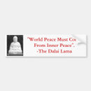 Search for dalai bumper stickers Inspirational