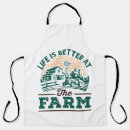 Search for farm life aprons Quote