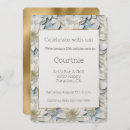 Search for white lotus invitations Gold