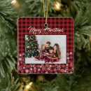 Search for checkereds christmas tree decorations Red and black