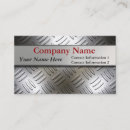 Search for metal plate business cards Steel