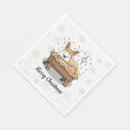 Search for corgi napkins Merry christmas