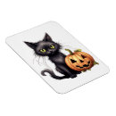 Search for happy witch magnets Black cat