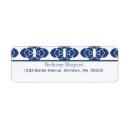 Search for art deco damask return address labels Elegant