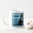 Search for worlds best cat dad mugs Funny