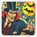 Search for vintage vampire stickers Dracula