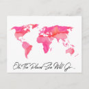 Search for pink watercolor postcards Trendy