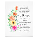 Search for fearfully and wonderfully made posters Inspirational