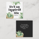 Search for living note cards Quote
