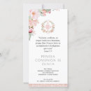 Search for first communion in spanish Watercolor floral