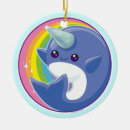 Search for narwhal christmas tree decorations Unicorn