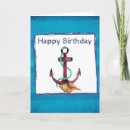 Search for anchor birthday cards Nautical