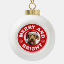 Search for airedale terrier christmas tree decorations Xmas