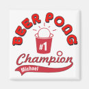 Search for champion magnets Beer pong