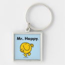 Search for happy mr key rings Roger hargreaves