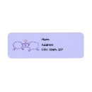 Search for sheep return address labels Whimsical