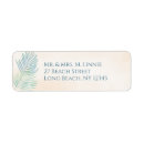 Search for sand return address labels Blue