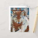 Search for wolf lovers postcards Cute