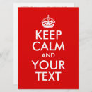 Search for keep calm birthday invitations White