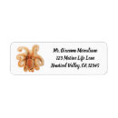 Search for sea creature return address labels Tentacles
