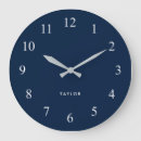 Search for dark navy blue clocks Minimalist