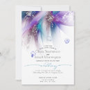 Search for purple and teal wedding invitations Abstract