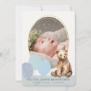 Search for bear birth announcement cards Baby boy