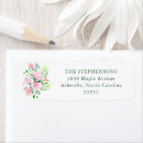 Search for magnolia flower return address labels Watercolor