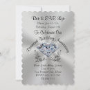 Search for diamond wedding invitations 60th