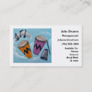 Search for musician drummer business cards Percussion
