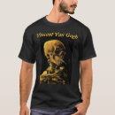 Search for van gogh skull tshirts Cigarette