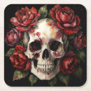 Search for skull and bones coasters Creepy