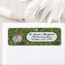 Search for victorian garden return address labels For her