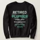Search for plumbing clothing Retired