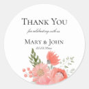 Search for light pink wedding stickers Watercolor