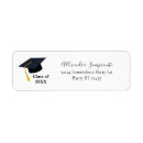 Search for class of return address labels Black