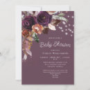 Search for light purple baby shower invitations Flowers