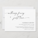 Search for just got married invitations Minimalist